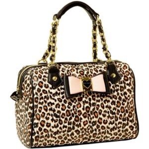 Betsey Johnson Leopard Bag